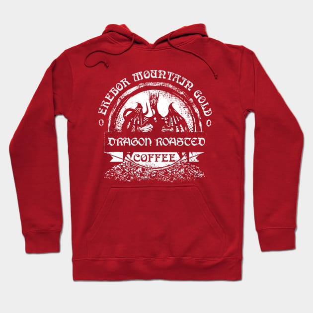 Erebor Mountain Gold Coffee Hoodie by WarbucksDesign